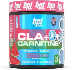 BPI Sports CLA+Carnitine–Conjugated Linoleic Acid–Weight Loss Formula