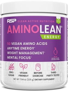 RSP AminoLean - All-in-One Natural Pre Workout