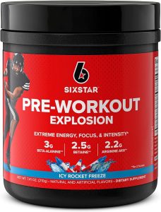 Six Star Pre Workout PreWorkout Explosion